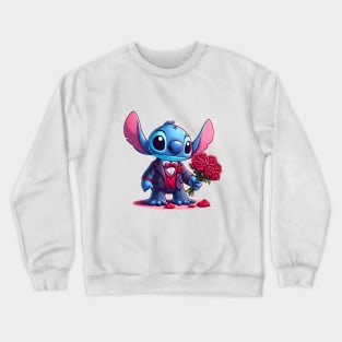 Valentines Day Stitch, Stitch Love Crewneck Sweatshirt